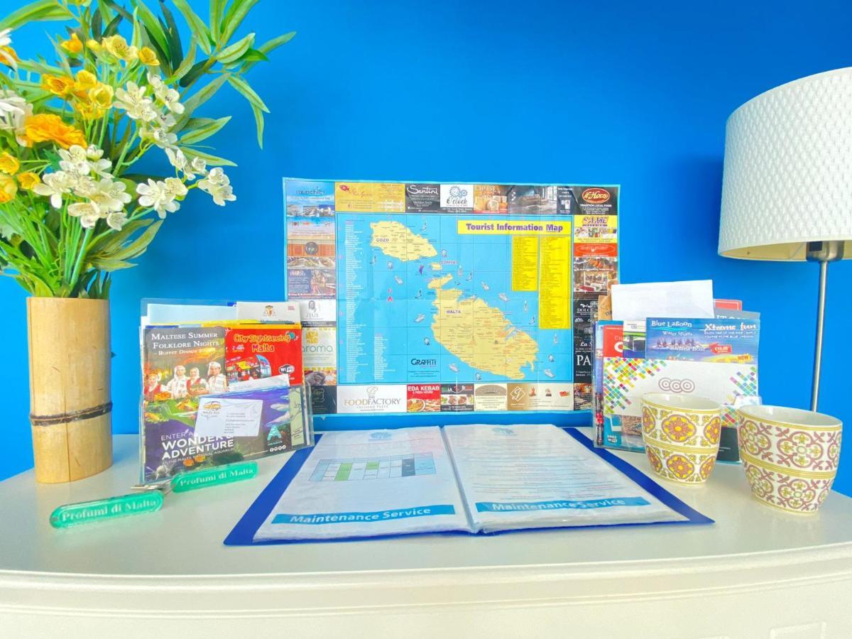 شقة Penthouse "Maltese Scent" المليحة المظهر الخارجي الصورة